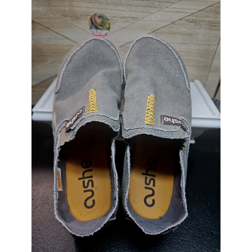 Cushe Surf Slip-on Shoes W8.5/M7   Brown Casual Comfort Sneakers Beach Gorp #721